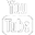 youtube white logo